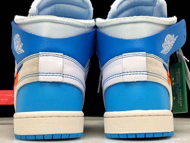 Jordan UNC Air Off-White Blue 1 AQ0818-148 Powder 0520